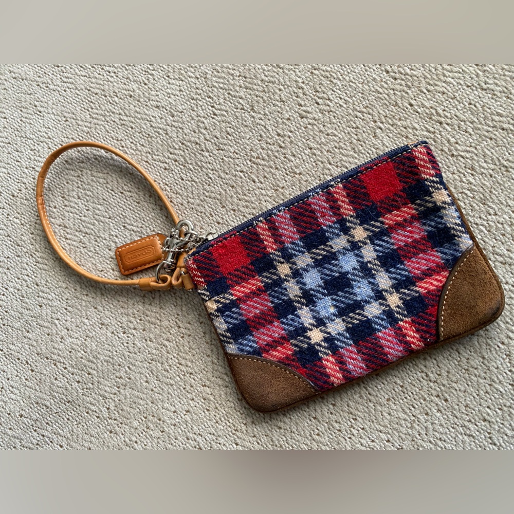 Vintage Coach Wristlet